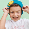 Smiley Beanie, Teal - Hats - 2