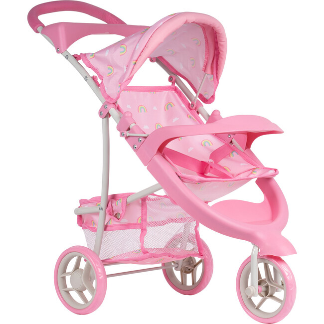 Rainbow Rose Snack and Go Stroller - Doll Accessories - 1