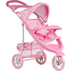 Snack N Go Baby Doll Stroller with Shade – Rainbow Rose - Doll Accessories - 1 - thumbnail