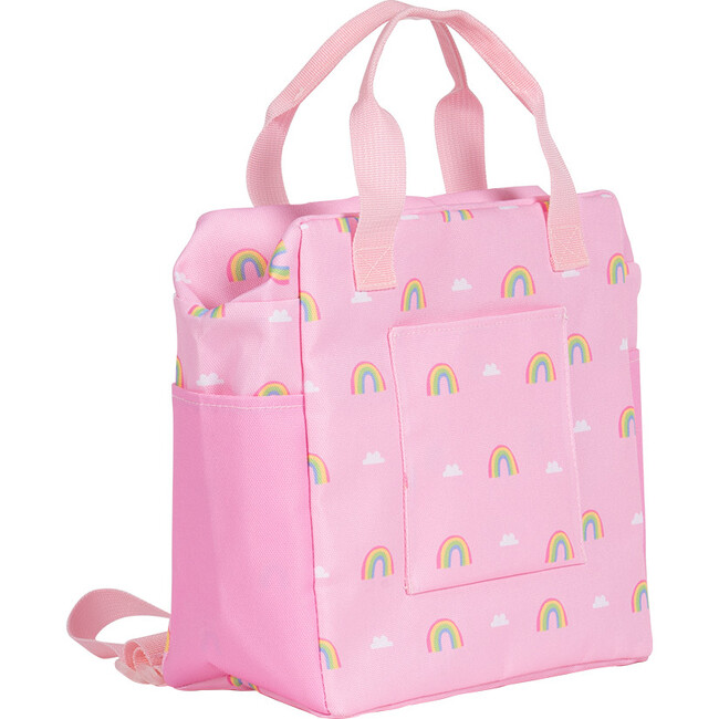 Rainbow Rose Diaper Backpack