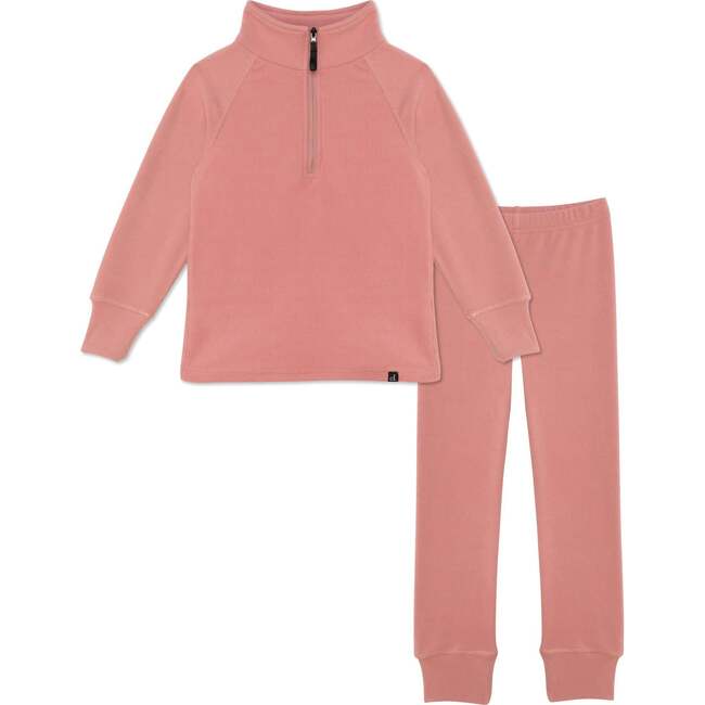 Two Piece Thermal Underwear, Pink