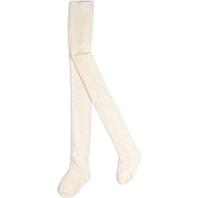 Wild Flower Seeds Tights, Off White - Tights - 1