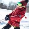 Two Piece Technical Snowsuit, Red And Green Lime - Snowsuits - 3