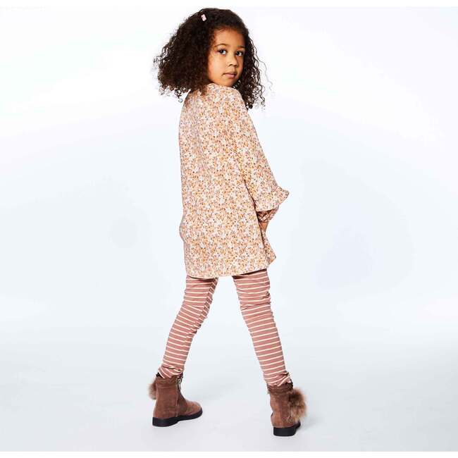 Tunic With Legging Set, Printed Mini Flowers - Mixed Apparel Set - 4