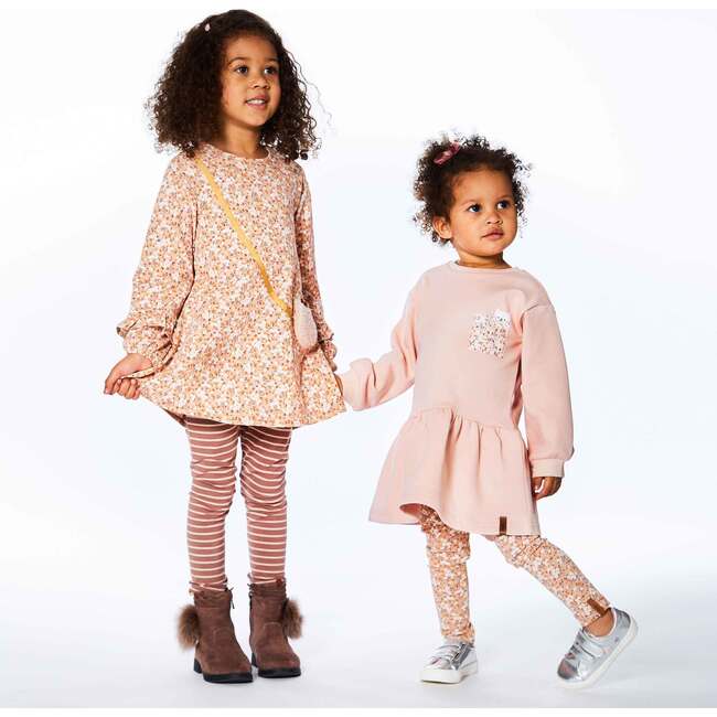 Tunic With Legging Set, Printed Mini Flowers - Mixed Apparel Set - 5