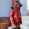 Two Piece Technical Snowsuit, Red And Green Lime - Snowsuits - 7