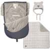 Solid Baby Pouch, Grey - Snowsuits - 1 - thumbnail
