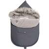 Solid Baby Pouch, Grey - Snowsuits - 2