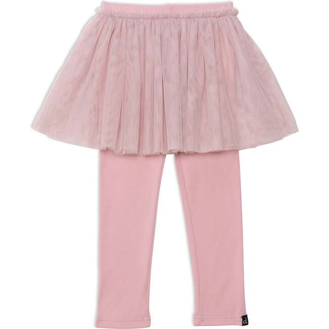 Skirt Legging, Light Pink - Leggings - 1