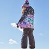 Printed Unicorns And Two Piece Snowsuit, Tie Dye & Black - Snowsuits - 3