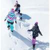 Printed Two Piece Snowsuit, Tie Dye And Aqua - Snowsuits - 6