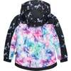Printed Unicorns And Two Piece Snowsuit, Tie Dye & Black - Snowsuits - 6