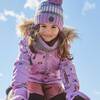 Printed Little Cats Two Piece Snowsuit, Purple And Brown - Snowsuits - 3
