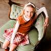 Plaid Skirt With Pocket, Plum And Ocher - Skirts - 3