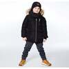 Puffy Jacket, Black - Jackets - 4