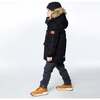 Puffy Jacket, Black - Jackets - 5