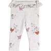 Organic Cotton Top And Pant Set Hen Print, Rust And Beige - Mixed Apparel Set - 3