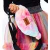 Plush Fanny Bag, Multicolor - Bags - 5