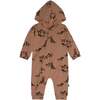 Organic Cotton Jumpsuit, Printed Dogs - Rompers - 1 - thumbnail
