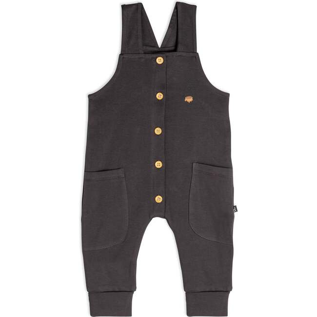 Organic Cotton Bodysuit And Overall Set, Teddy Bear Print - Mixed Apparel Set - 3