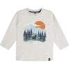 Long Sleeve Top, Nature Print - T-Shirts - 1 - thumbnail