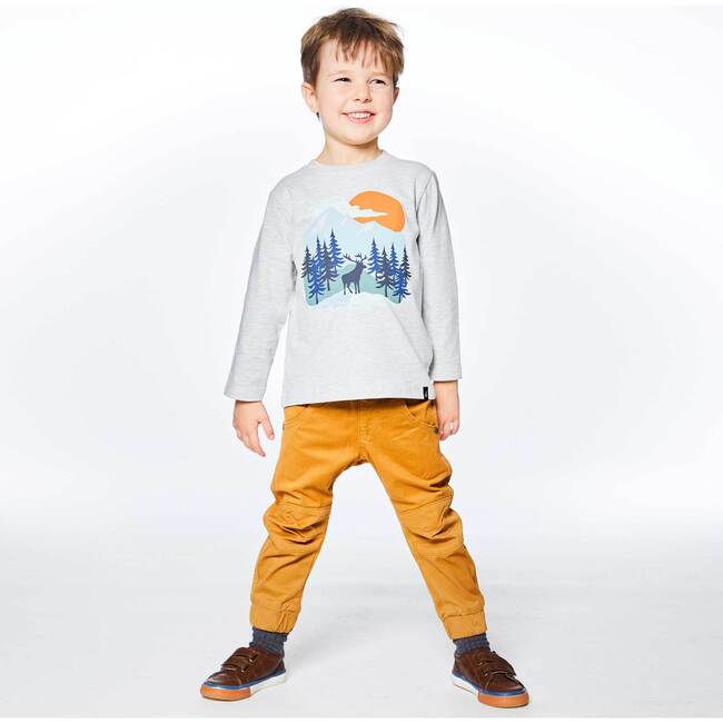 Long Sleeve Top, Nature Print - T-Shirts - 2