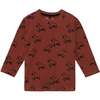 Long Sleeve Jersey Printed Top, Dogs - T-Shirts - 1 - thumbnail