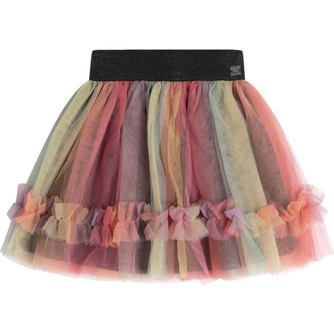 Mesh Skirt, Rainbow