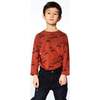 Long Sleeve Jersey Printed Top, Dogs - T-Shirts - 3