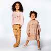 Long Sleeve Dress, Printed Mini Flowers - Dresses - 5