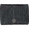 Knitted Neckwarmer, Black - Scarves - 1 - thumbnail
