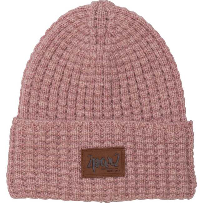 Knit Hat, Light Pink - Hats - 1