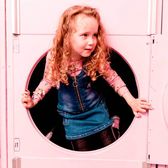 Jean Jumper, Blue Denim - Dresses - 2