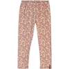 Cotton Legging, Printed Mini Flowers - Leggings - 1 - thumbnail