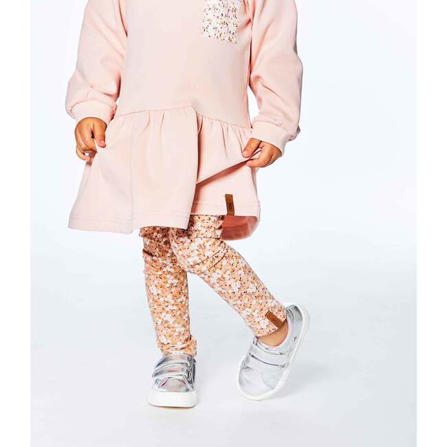 Cotton Legging, Printed Mini Flowers - Leggings - 3