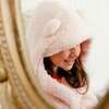 Bear Ear Robe, Pink - Nightgowns - 4