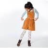 Flower Printed Tights, Off White - Tights - 2