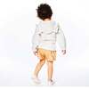 Hooded Fake Fur Vest, Off White - Vests - 5