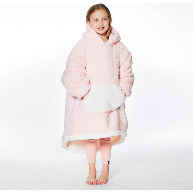 Hooded Blanket, Bear And Pink - Nightgowns - 5