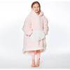 Hooded Blanket, Bear And Pink - Nightgowns - 5