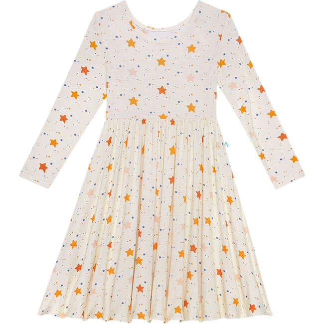 Jetson Long Sleeve Basic Twirl Dress - Dresses - 1