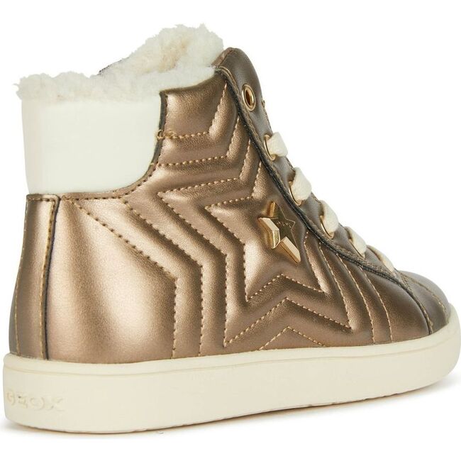Kathe High Top Sneakers, Gold - Sneakers - 3