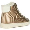 Kathe High Top Sneakers, Gold - Sneakers - 3