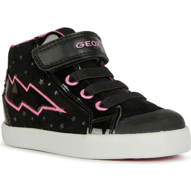 Kilwi Neon Bolt High Top Sneakers, Black - Sneakers - 2