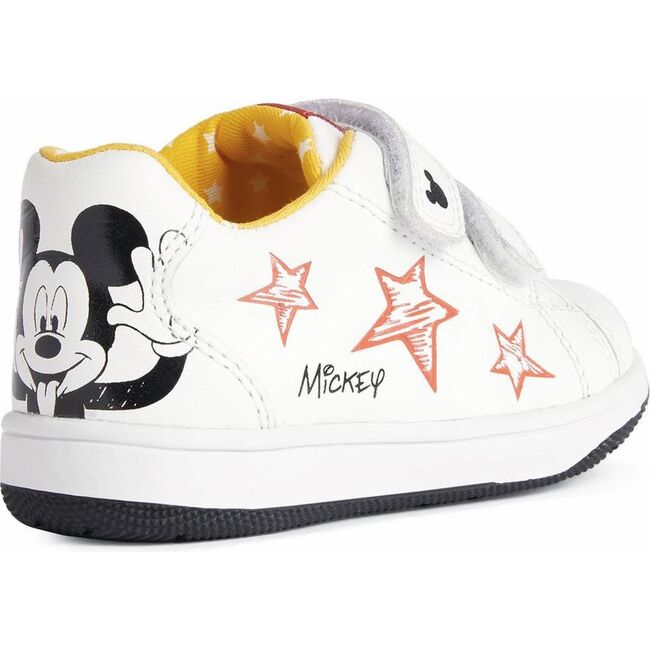 New Flick Mickey Velcro Sneakers, White - Sneakers - 3