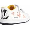 New Flick Mickey Velcro Sneakers, White - Sneakers - 3 - thumbnail