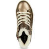 Kathe High Top Sneakers, Gold - Sneakers - 5