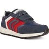 Alben Velcro Sneakers, Navy - Sneakers - 2