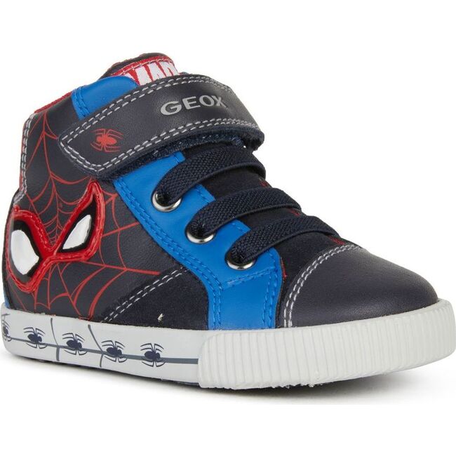 Kilwi Spiderman High Top Sneakers, Navy