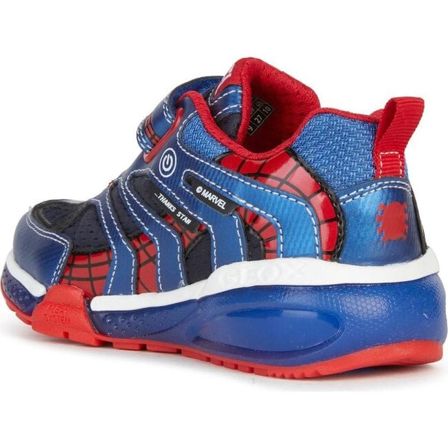 Bayonyc Spiderman Sneakers, Blue - Sneakers - 3